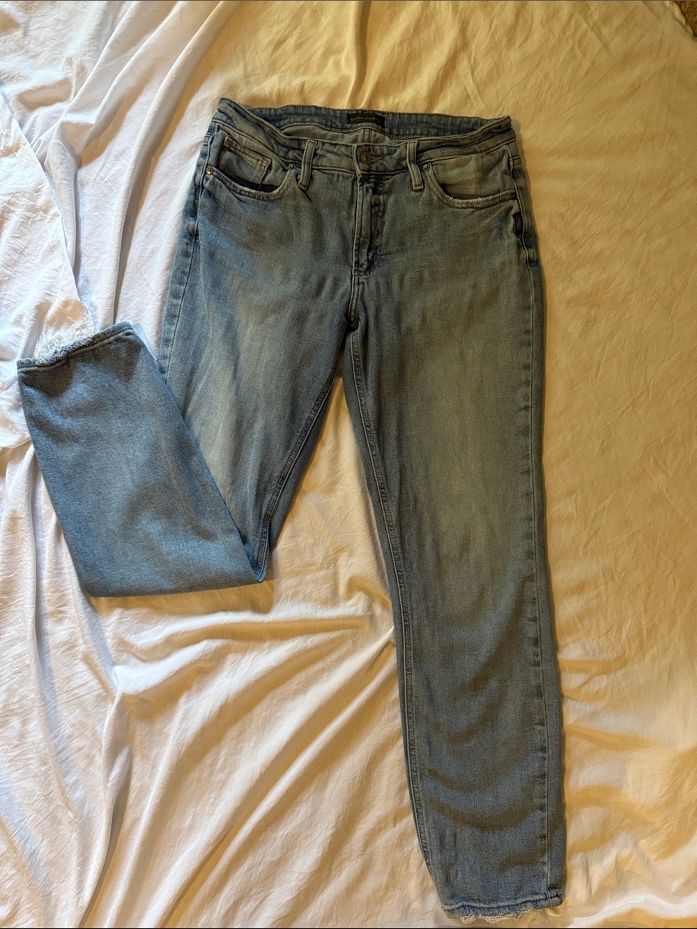 Silver Most Wanted Straight Jean